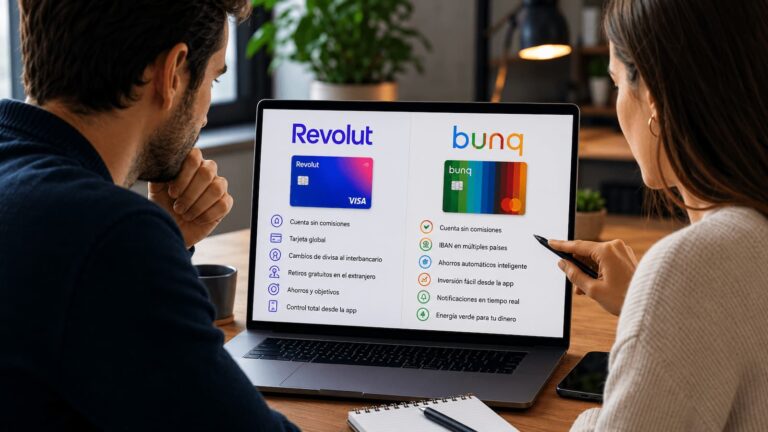 Revolut y bunq compiten en julio por el ahorro digital