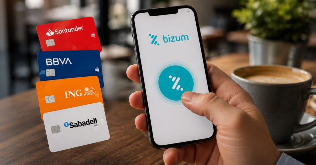 Santander, BBVA, ING y Sabadell usan Bizum para captar nóminas.