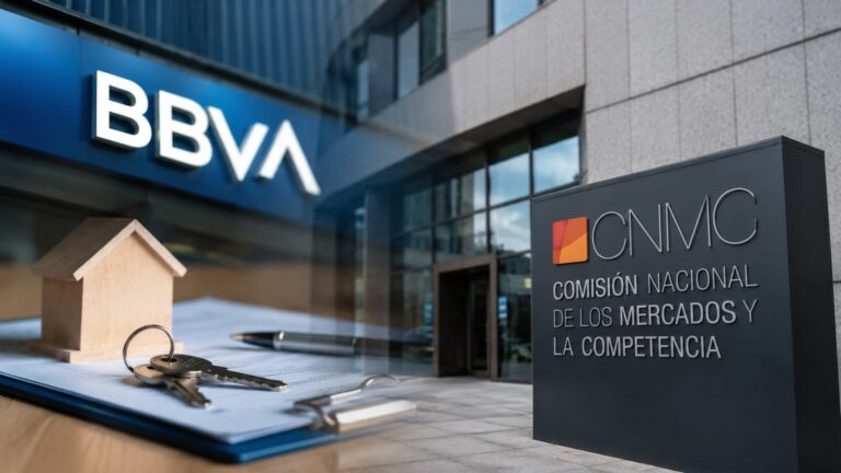 Sede de la CNMC y referencia a hipotecas fijas de BBVA