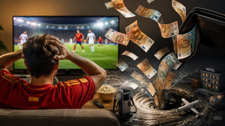 Los gastos de seguir a España si pasa a eliminatorias