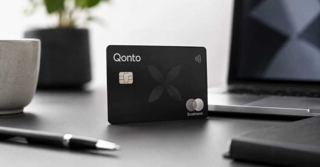 Tarjeta de crédito Qonto para empresas con pago diferido