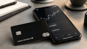 Tarjeta y app de Trade Republic con foco en comisiones y condiciones