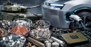 Tierras raras y metales estratégicos para chips defensa y coches eléctricos