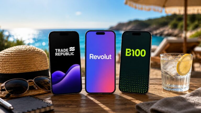 Trade Republic, Revolut y B100 se disputan tu ahorro este verano