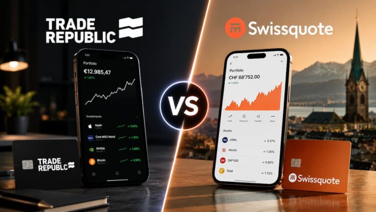 Trade Republic vs Swissquote