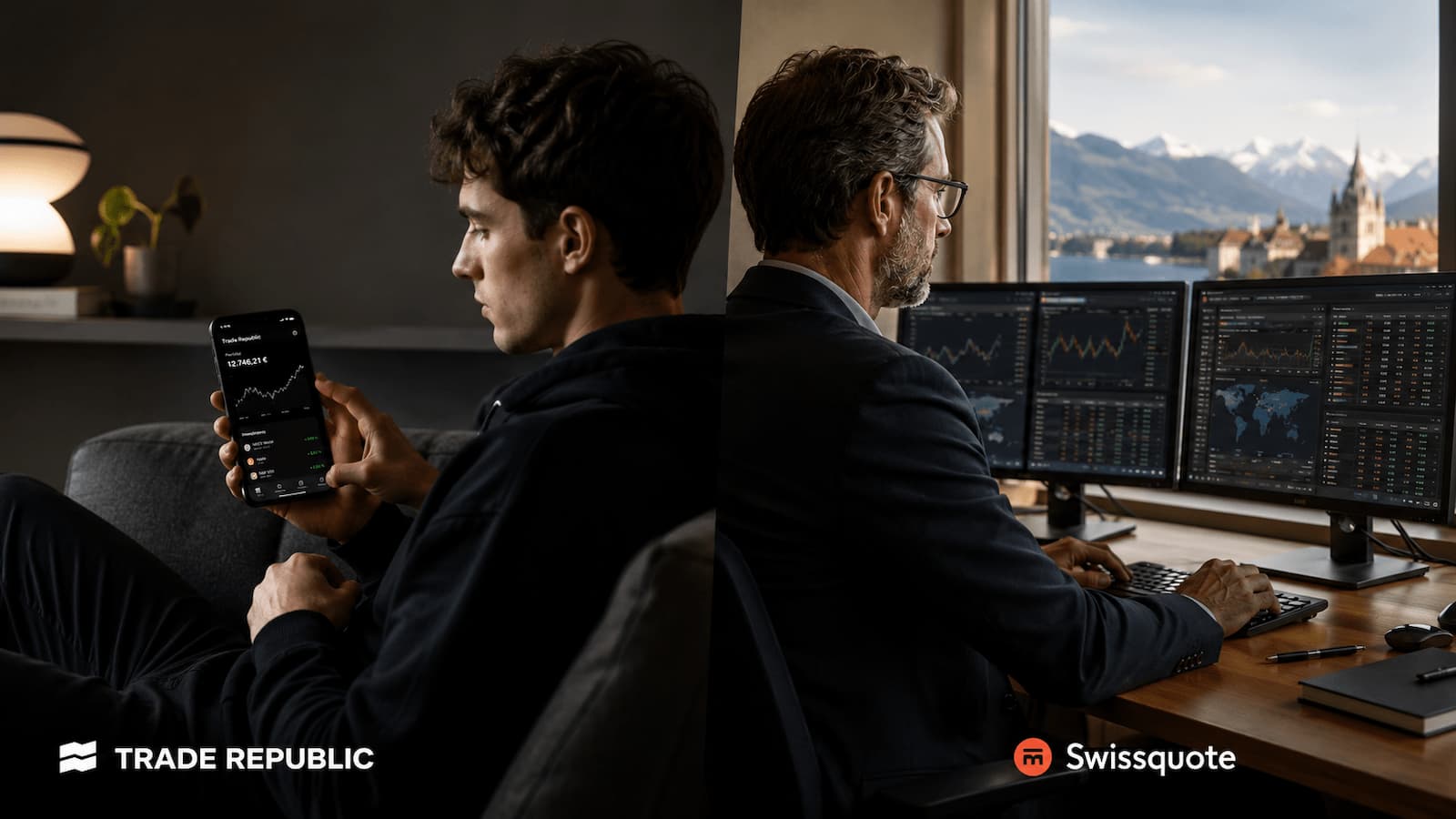 Trade Republic vs Swissquote