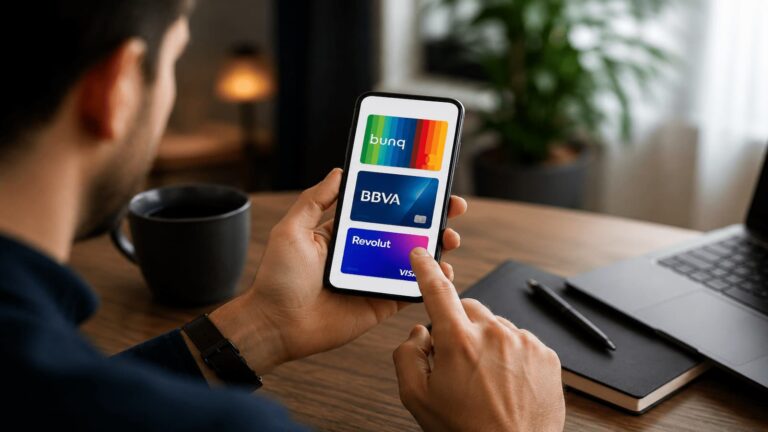 bunq BBVA y Revolut destacan entre bancos y cuentas en julio