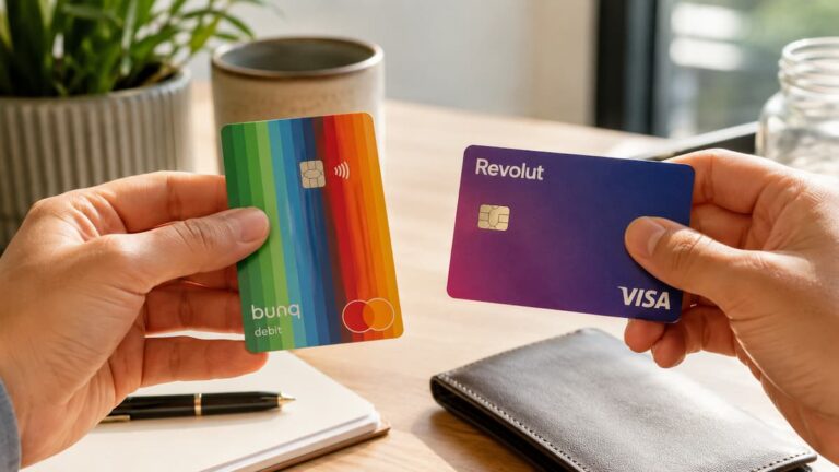 bunq frente al 3,51% de Revolut: qué cuenta interesa más según el tipo de ahorrador