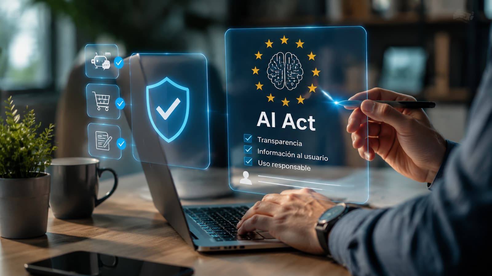 AI Act activa el 2 de agosto los avisos de IA
