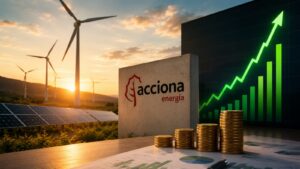 Acciona Energía sube por las ofertas de fondos.
