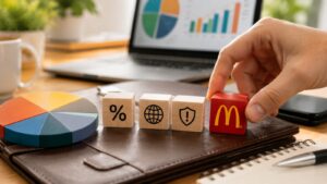 Acciones de McDonald’s en una cartera diversificada costes divisa y riesgos a revisar.