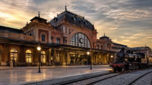 Antigua estación de Delicias sede del Museo del Ferrocarril de Madrid