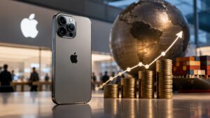Apple vende más por no subir el iPhone.