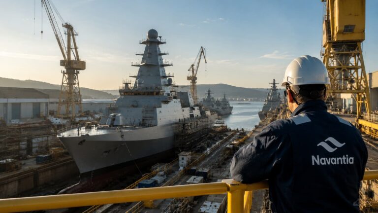 Astillero de Navantia vinculado a programas navales de defensa