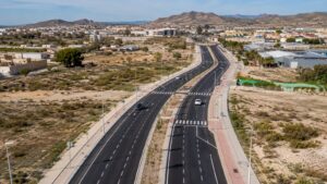 Avenida Pintor Portela conexión entre San Ginés y Cabezo Beaza