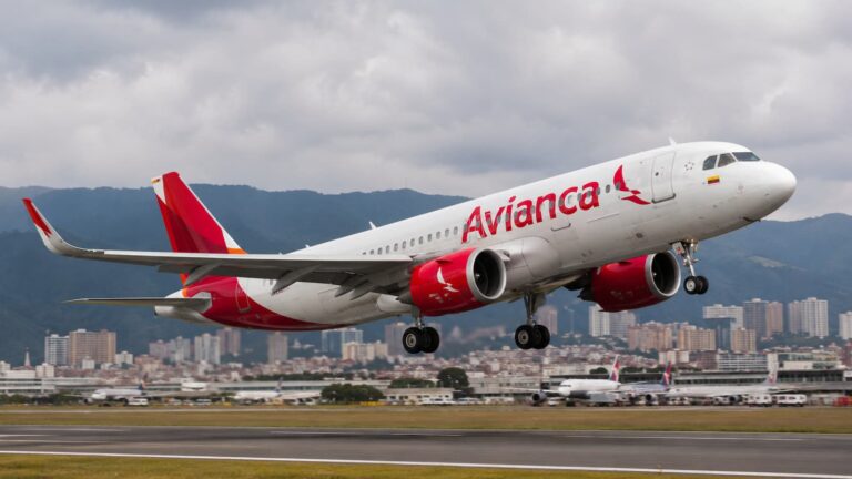 Avión de Avianca la antigua acción AVH ya no cotiza como antes.