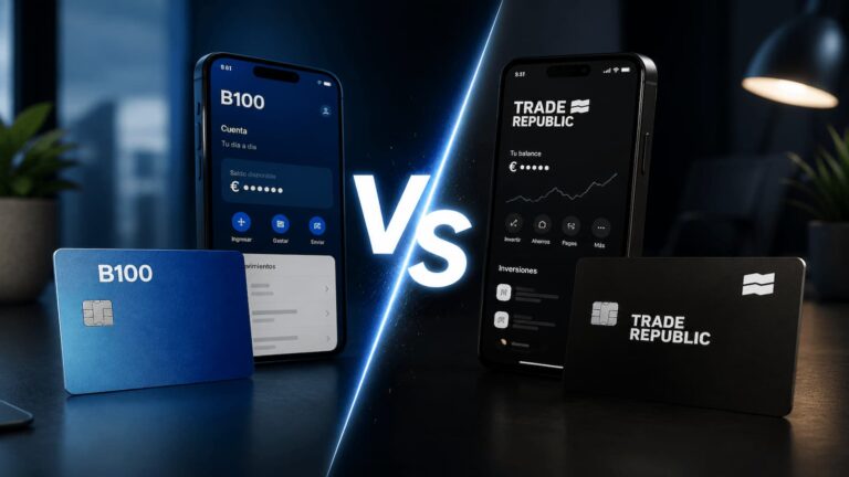 B100 y trade republic compiten en julio por clientes digitales