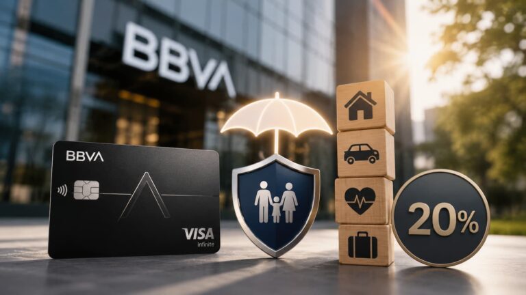 BBVA lanza un descuento de hasta el 20% en seguros
