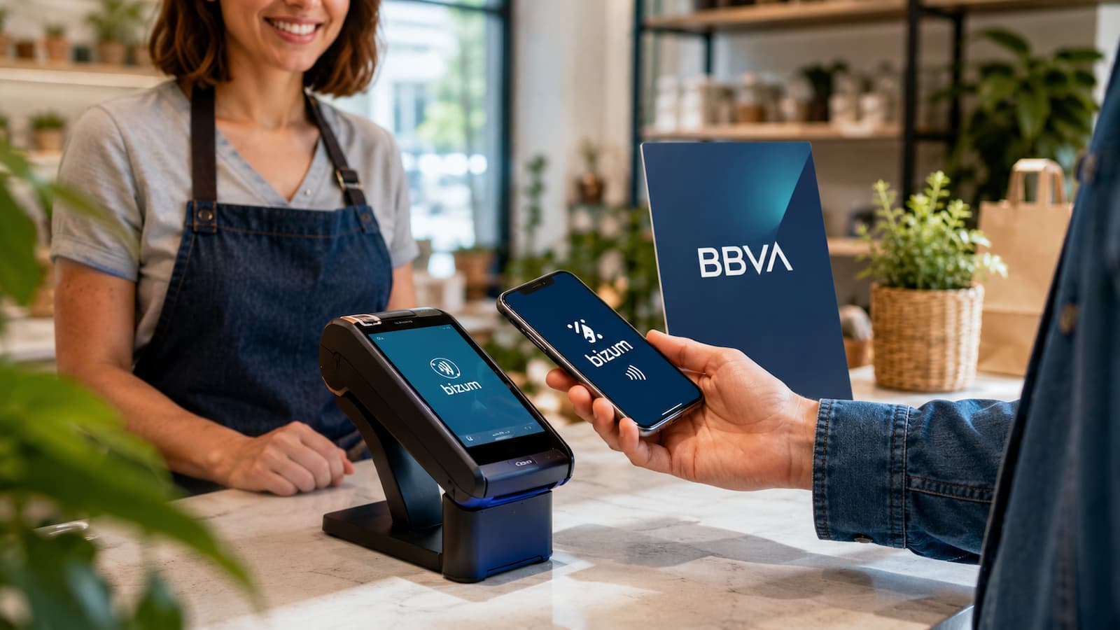 BBVA permite cobrar con Bizum en comercios online físicos y a distancia