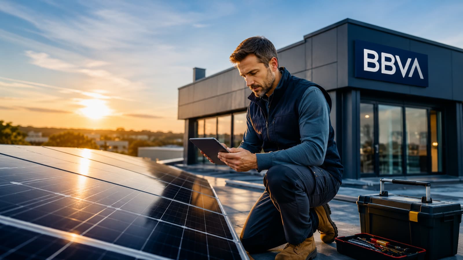 BBVA pone fecha a las placas solares para autónomos.