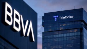 BBVA reduce su participación histórica en Telefónica por debajo del 2%.