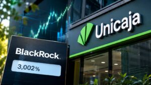 BlackRock ha aflorado un 3,002% en Unicaja.