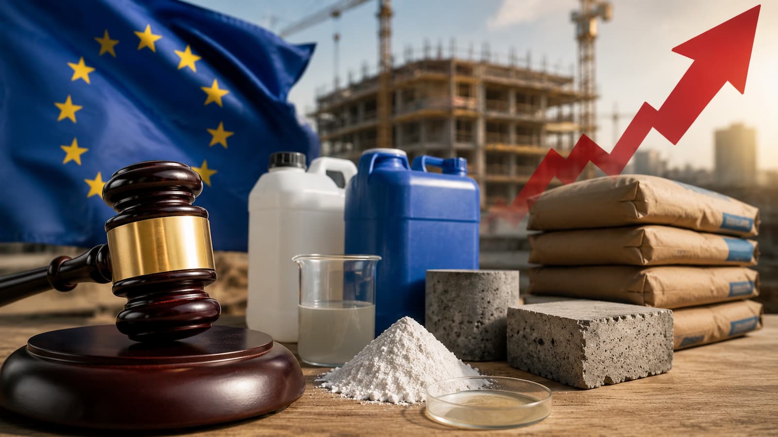 Bruselas acusa a fabricantes de químicos para construcción
