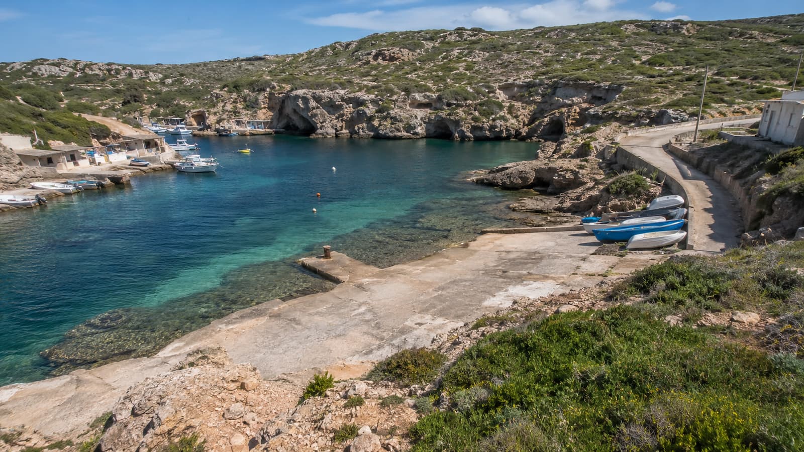 Cala Figuera zona prevista para la desaladora móvil de Maó.