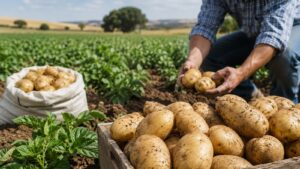 Campaña de patata nueva en Castilla y León con cultivo de origen nacional.