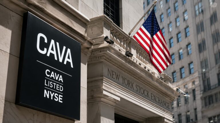 Cava Group cotiza en la NYSE bajo el ticker CAVA.