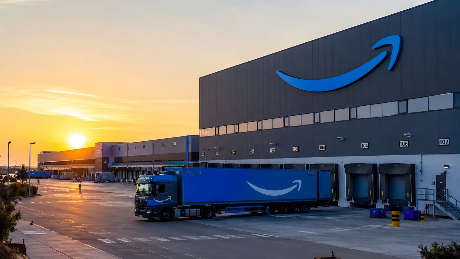 Centro logístico de Amazon en Zaragoza una de las zonas clave de su negocio en España.