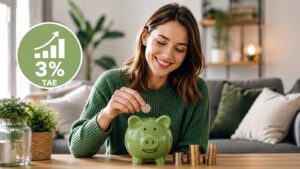 Cetelem ofrece un depósito a 24 meses al 3% TAE desde 1 euro.