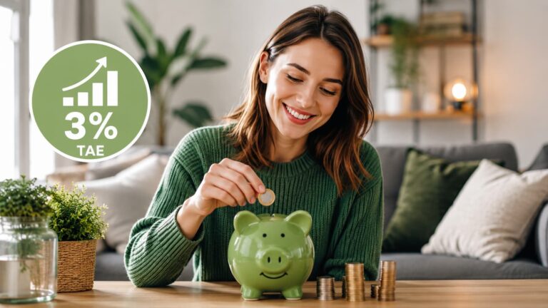 Cetelem ofrece un depósito a 24 meses al 3% TAE desde 1 euro.