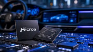 Chips de memoria de Micron para coches conectados y con más software.
