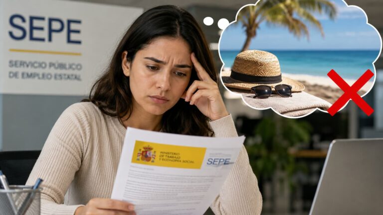 Cobrar el paro no da derecho a vacaciones