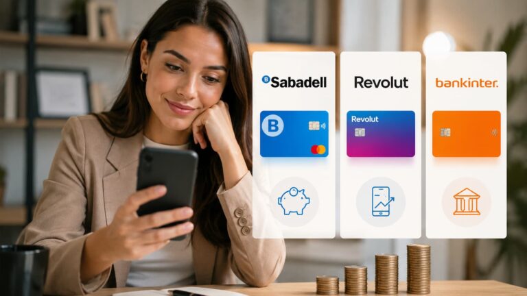 Comparamos Sabadell Revolut y Bankinter