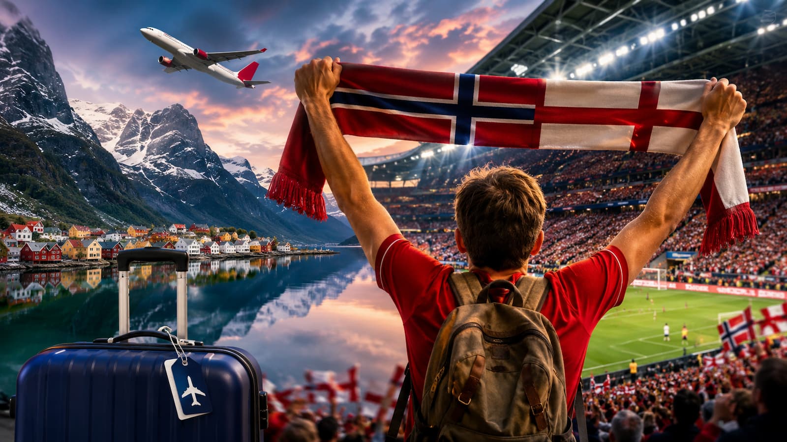 Coste real de viajar desde España al Noruega Inglaterra