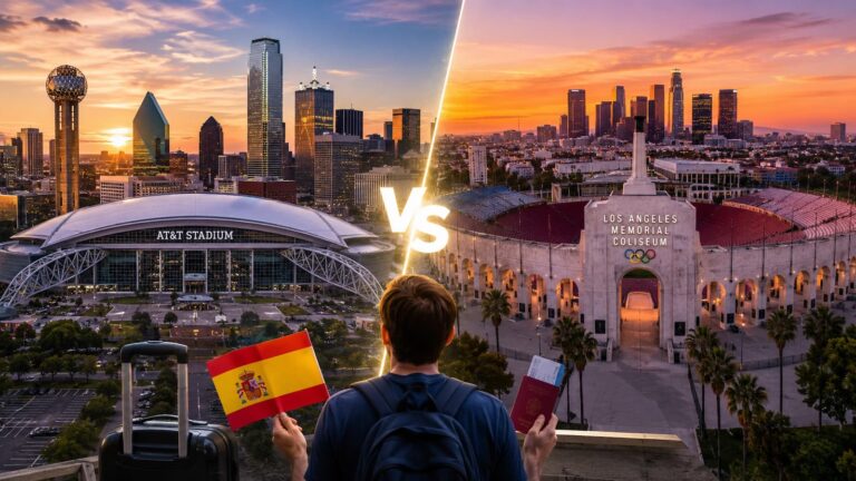 Dallas parte con ventaja frente a Los Ángeles para viajar al Mundial 2026