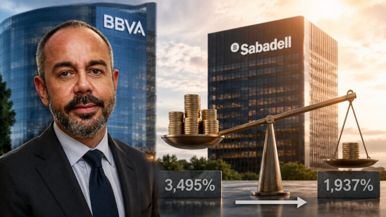 David Martínez vende casi la mitad de sus acciones en Sabadell