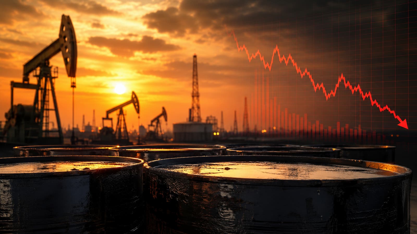 Depósitos de petróleo y mercado energético bajo presión