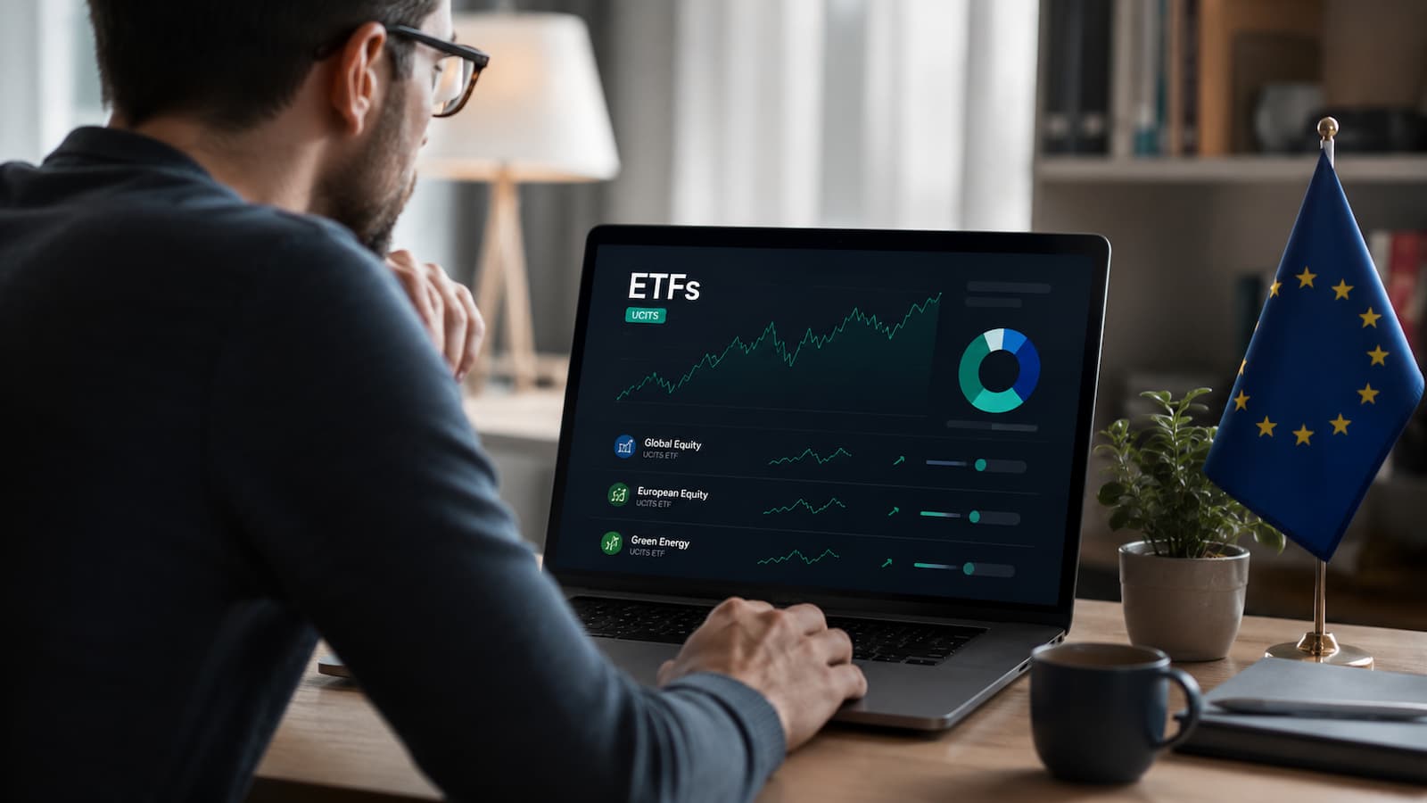 ETFs UCITS en una plataforma de inversión europea