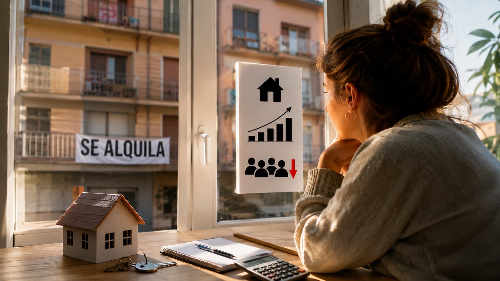 El alquiler en Manresa sube mientras caen los contratos