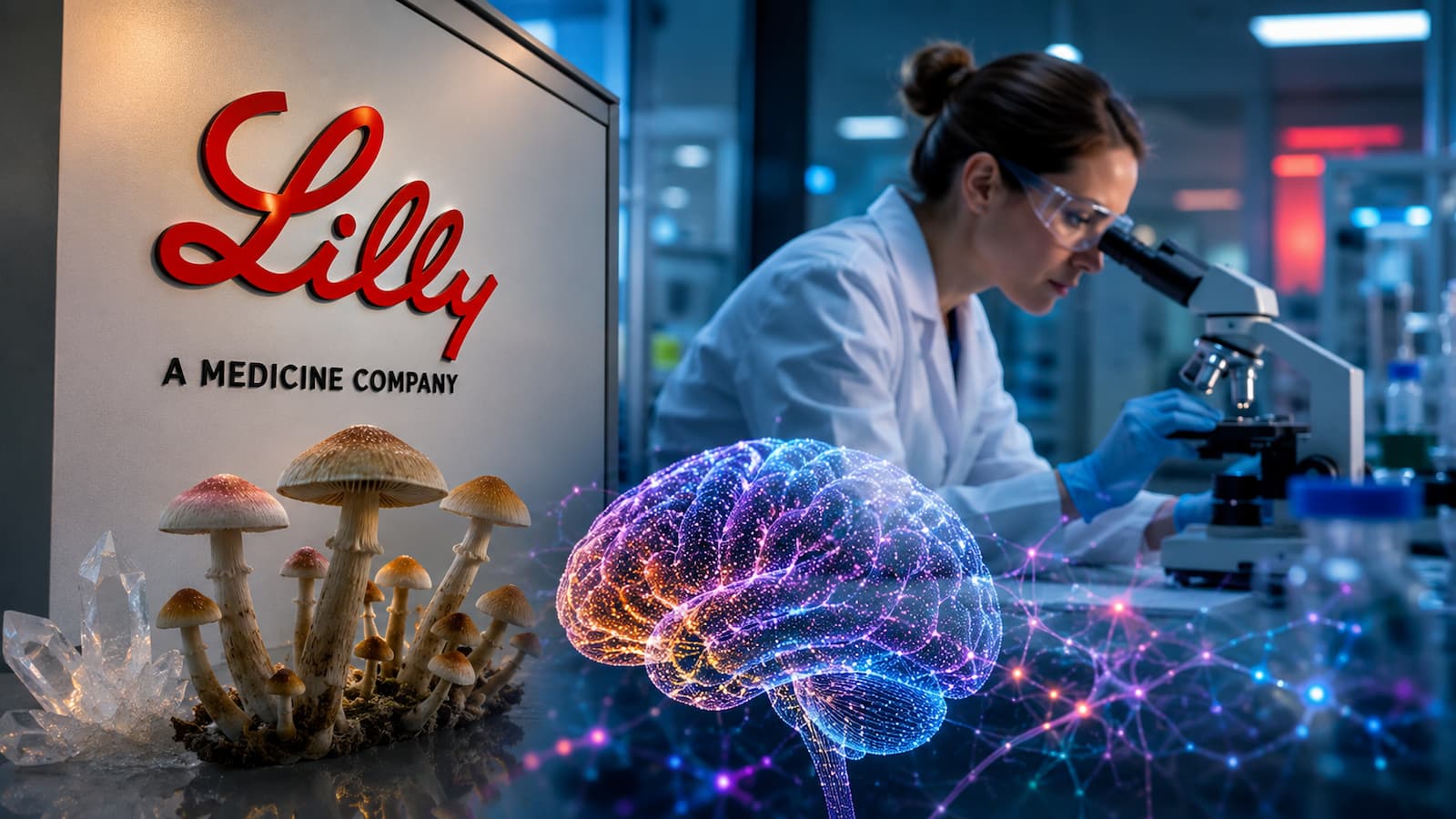 Eli Lilly entra en terapias psicodélicas con la compra de AtaiBeckley