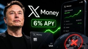 Elon Musk activa X Money al 6% APY.