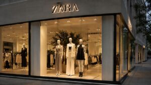 Escaparate de Zara la marca clave en los márgenes de Inditex