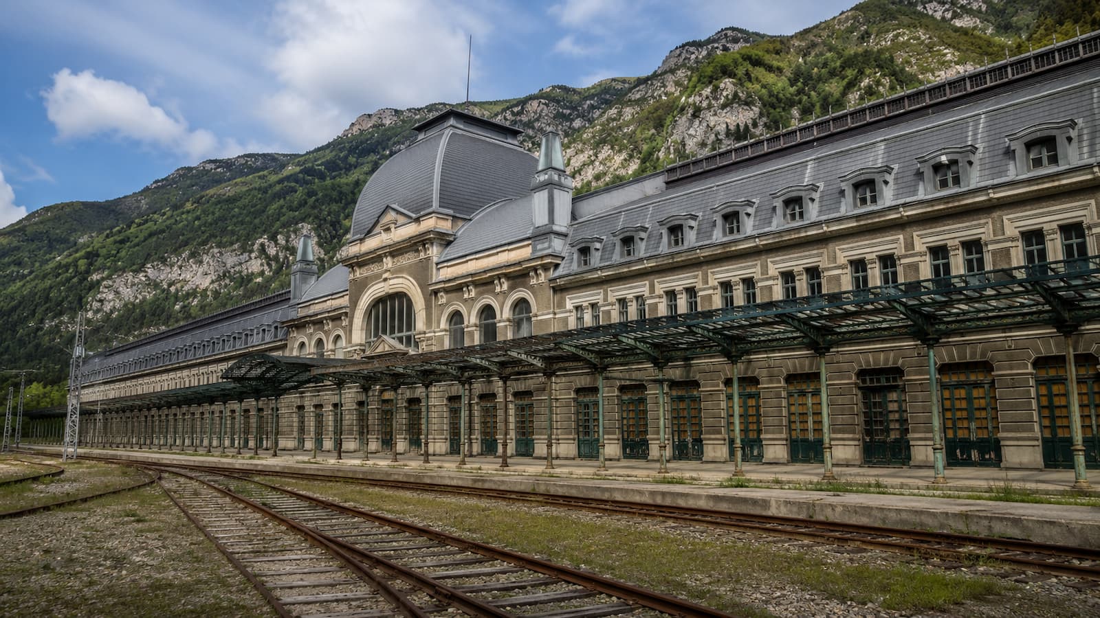 Estación de Canfranc clave en la conexión ferroviaria pendiente con Francia