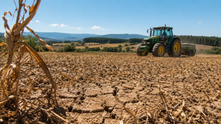 Lugo mira al campo: la sequía amenaza forraje, leche y costes este verano