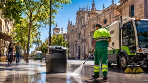 Granada hace balance de nuevo contrato de limpieza