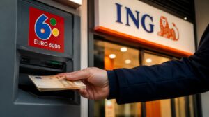 ING sube a 100 euros el mínimo para retirar sin comisión en Euro 6000