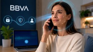 Identificación biométrica en llamadas de BBVA